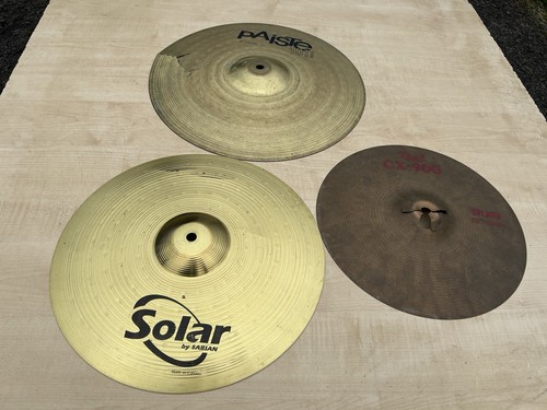 Cracked cymbal job - job, lot