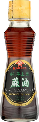 100 pure sesame oil - oil, 163ml