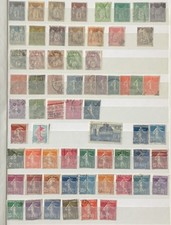 FRANCE ?? FRENCH COLONIES tidy collection of early MH+mainly Used.