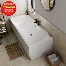 1700 x 750mm Double Ended