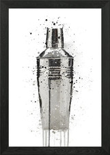 Cocktail Shaker Black Framed