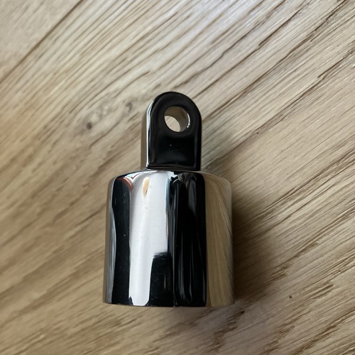 Bimini end cap plug boat