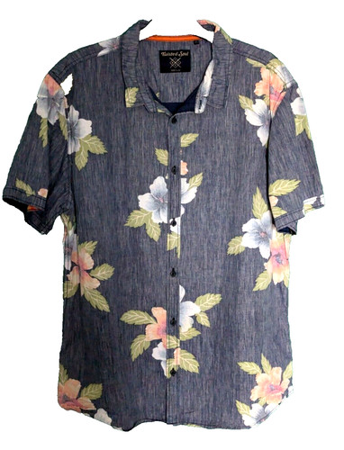 Floral shirt twisted - shirt, soul