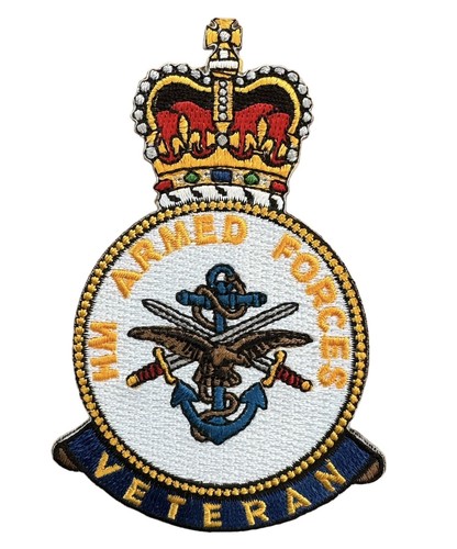 Armed forces veteran crest - armed,