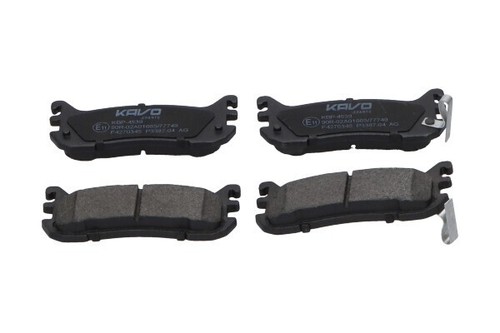 Rear brake pads mazda 1 - rear, 1.8