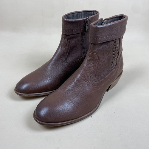 Fat face ankle boots - fat, brown