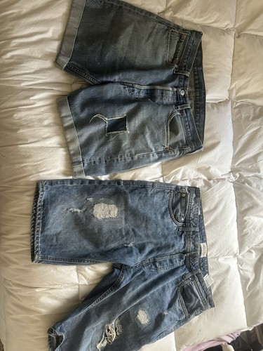 Men jeans shorts - jeans, bundle