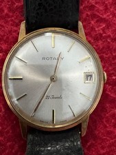 Rotary 9 Carat Solid Gold GENTS Watch USED