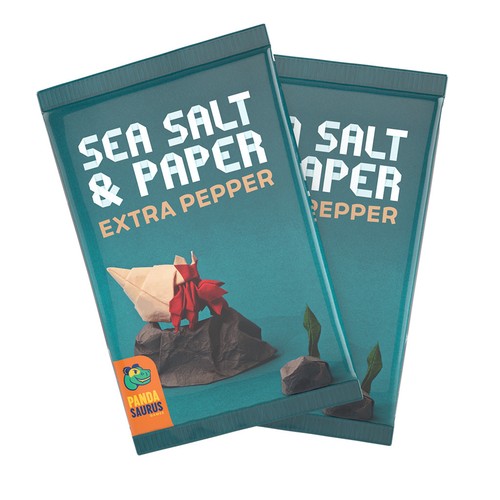 Sea salt paper extra pepper - &,