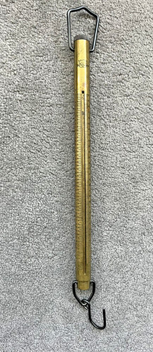 Vintage salter brass pocket - salter,