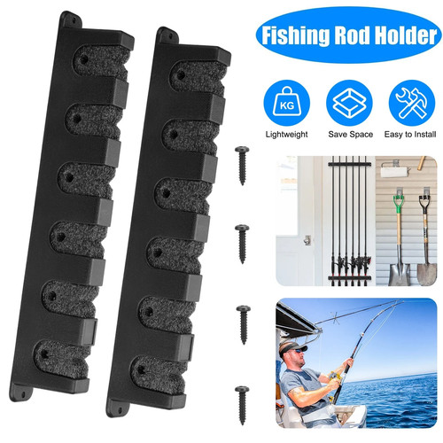 Horizontal boat fishing rod - fishing, 6