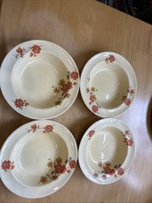 4 Vintage Desert Bowls Bovey