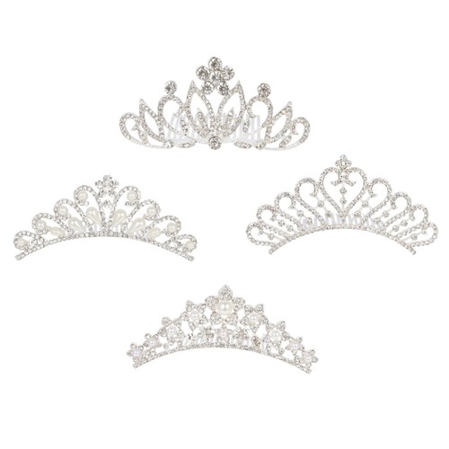 4pcs rhinestone pearl - 4pcs,
