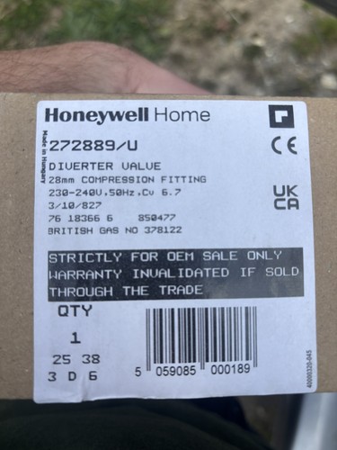 Honeywell home 272889 - honeywell, 272889/u