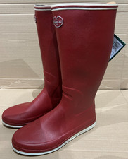Le Chameau Guerande Ho Da (UK 9) Mens Wellingtons / Wellies (Carmin/Red) NEW
