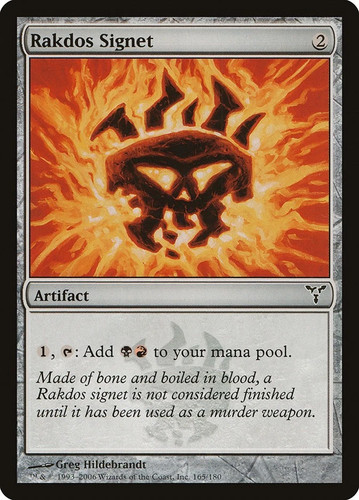 Rakdos signet dissension - rakdos,