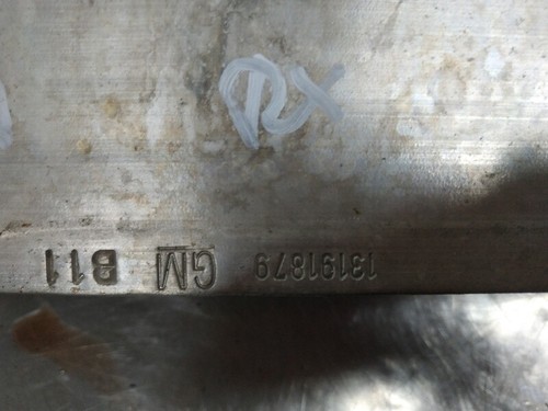 13191876 front bumper