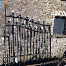 Pair of Large Metal Drive Entrance Gates, Architectural, Salvage, 