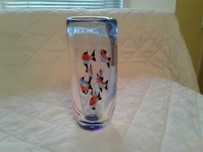 Vintage Murano  Glass Aquarium Vase c1960s  Used