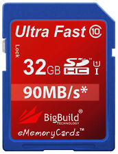 32GB Memory Card For Canon EOS