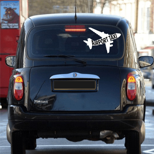 Air port taxi sticker - air, decal