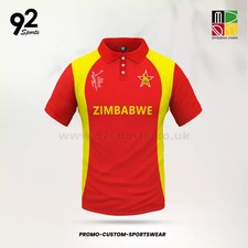 Zimbabwe 2015 World Cup T-Shirt – Retro Memorabilia Cricket Match Replica