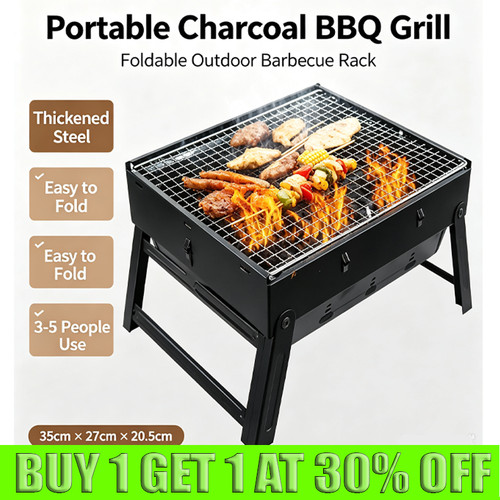 Portable folding charcoal - folding,