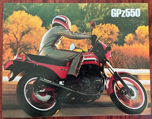 Kawasakl gpz550 1982 - kawasakl,