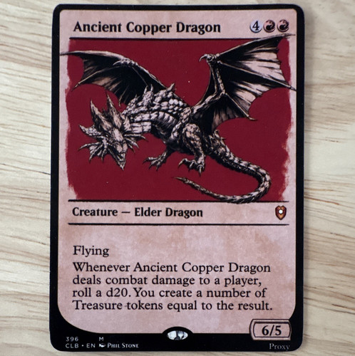 Mtg ancient copper dragon - -,