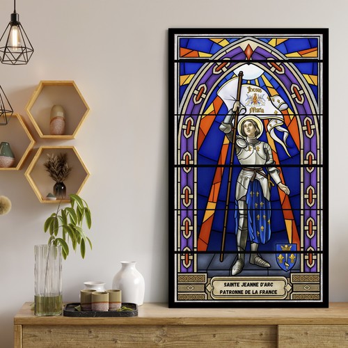 Saint joan arc stained - of,