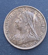 1901 Victoria Penny High Grade  Coin Victorian Lot G57