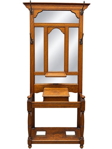 Beautiful edwardian golden oak - golden,