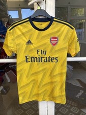 Genuine Adidas Arsenal 2019/20 Away Shirt Mens Bruised Banana Personalised