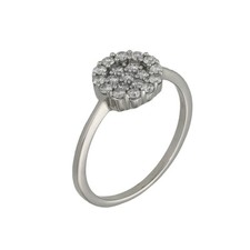 Ladies 9ct White Gold Diamond