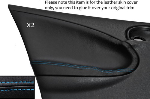 Blue stitching rear door - rear,