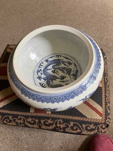 Oriental large china bowl - large,