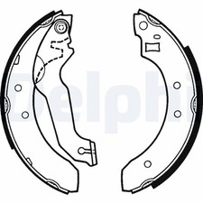 Brake shoe set delphi ls1249 - set,