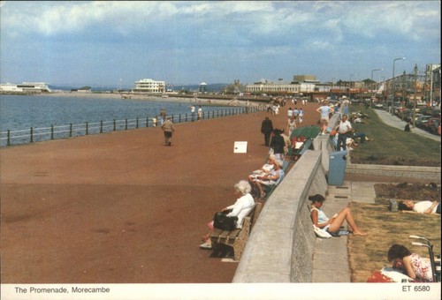Vintage morecambe promenade - morecambe,