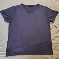 Rohan Women’s L V-Neck Heathered Purple Technical T-Shirt