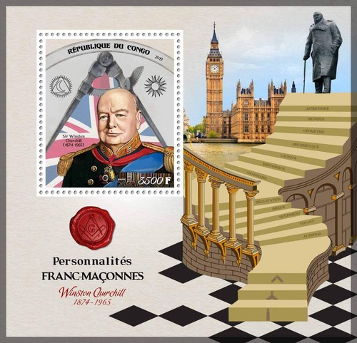 2019 mnh famous - ms,