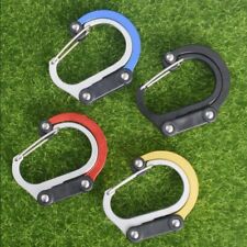 Carabiner Clip and Hook Multifunctional Bag Purse Backpack Hanger Buckle