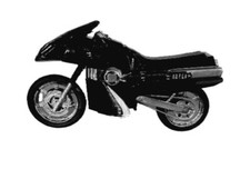 1/18 (Other Sizes Available) Street Hawk MOTORCYCLE. Unpainted. 