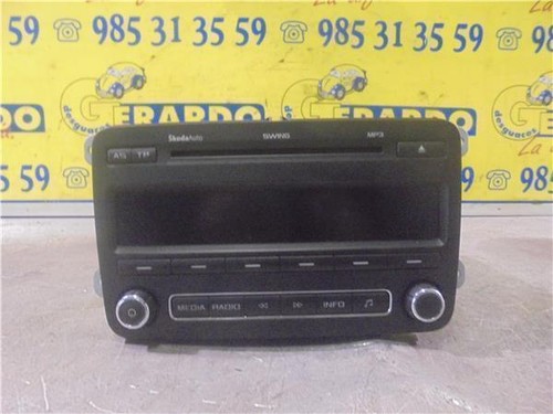5j0035161d radio skoda fabia - ,