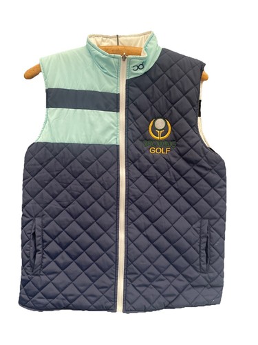 Girl golf padded puffer - golf,