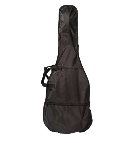 Black nylon guitar bag with - guitar,