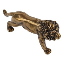 Brass Lion Figurine Bronze