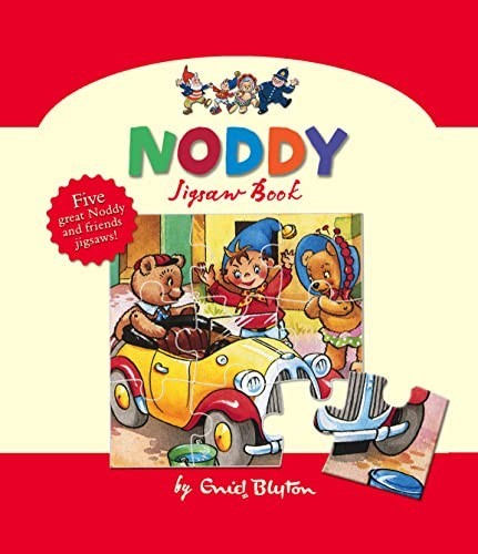 Noddy jigsaw book blyton - book, by