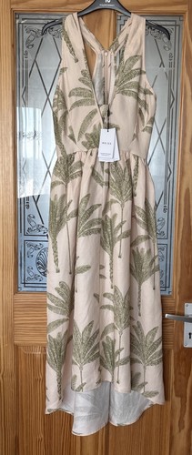 Reiss linen blended midi - reiss,