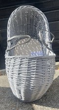 Moses Basket Rattan Wicker Pod