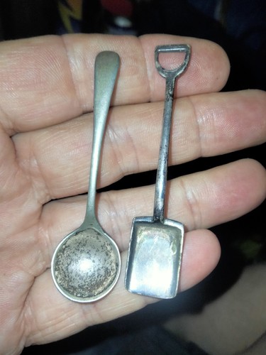 Antique victorian salt and - antique,